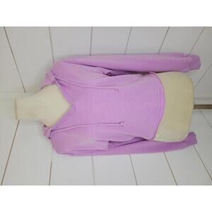 American Eagle Outfitters XS lavender purple pullover cropped hoodie